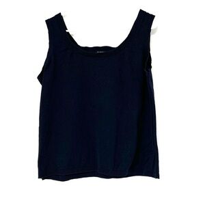 Talbots knit navy blue Tank Top women’s 2X